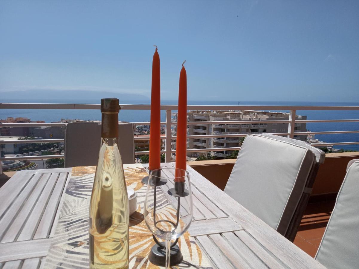 Апартаменты Apartamento Naranja, Incredible Ocean View Пуэрто-де-Сантьяго Экстерьер фото