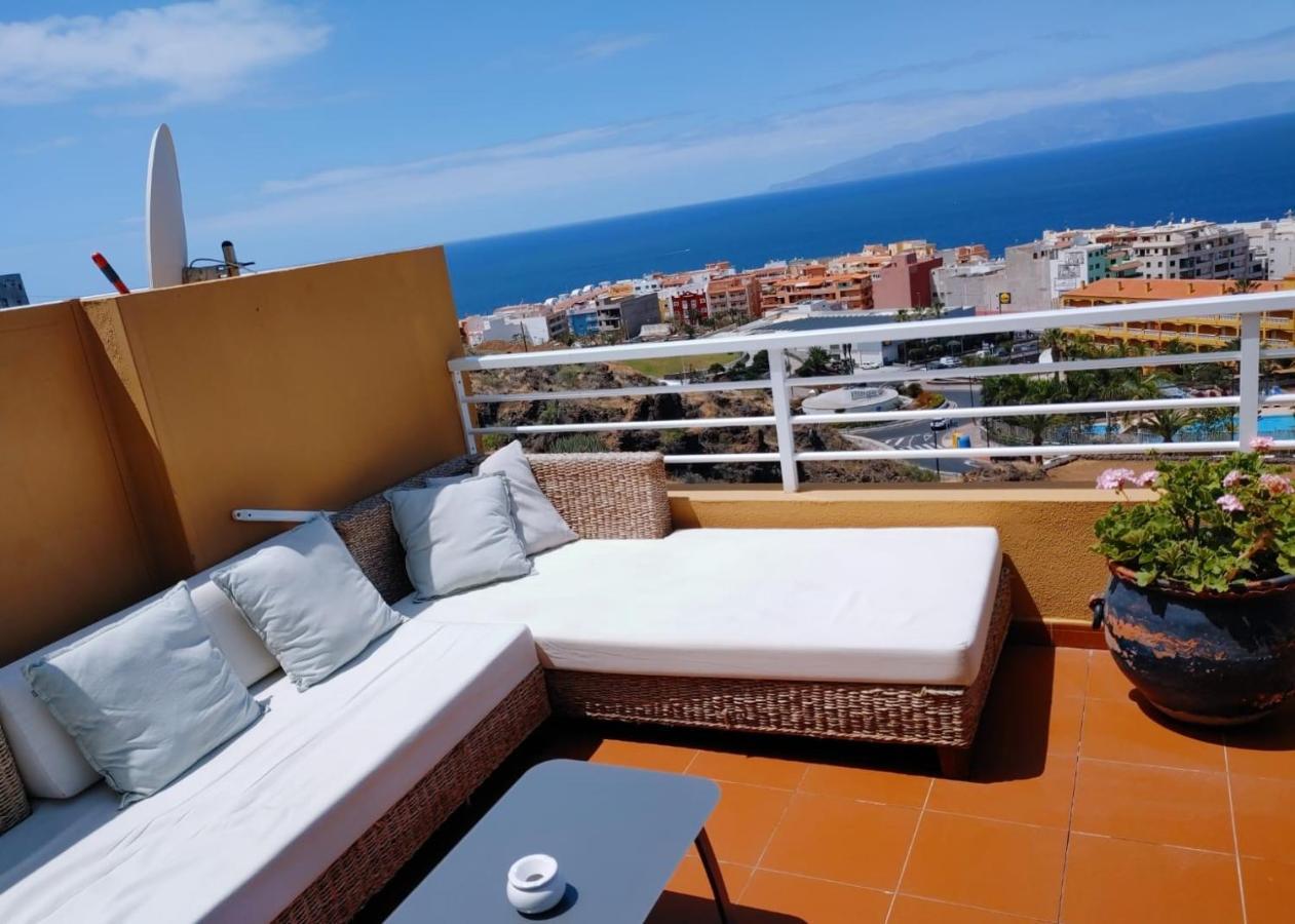 Апартаменты Apartamento Naranja, Incredible Ocean View Пуэрто-де-Сантьяго Экстерьер фото