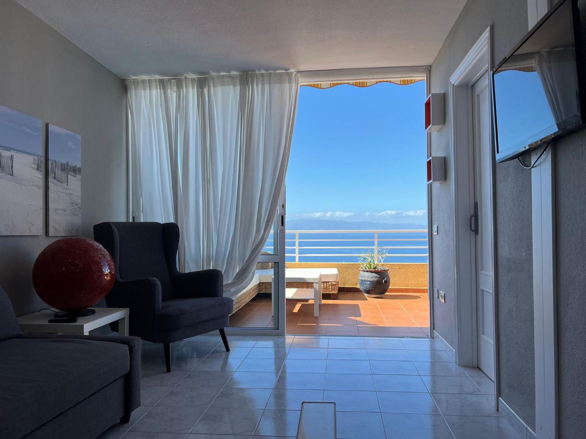 Апартаменты Apartamento Naranja, Incredible Ocean View Пуэрто-де-Сантьяго Экстерьер фото